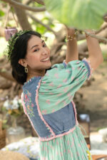 Green Gypsy Cube Dress