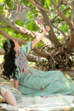 Green Gypsy Cube Dress - Image 2