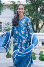 Ambar Blue Muse Kurta Set