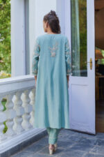 Fall Green Muse Kurta Set - Image 2
